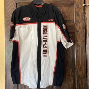 Vintage Harley button up.